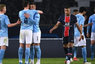 Champions League: Man City Fight Back To Beat PSG In Semi-Final First Leg