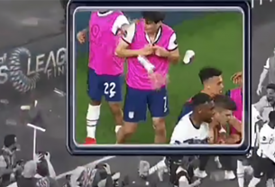 USA vs. Mexico: Gio Reyna hit by projectile after Christian Pulisic winning penalty in Concacaf Nations League