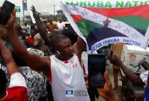 Despite Heavy Security Presence, Yoruba Nation Protesters Storm Freedom Park