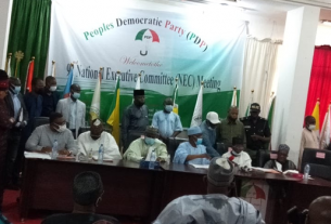 Secondus Absent As Akinwomi Presides Over PDP NEC Meeting
