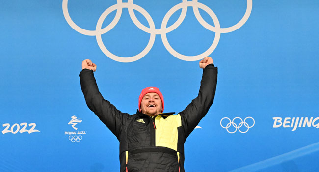 Germany’s Ludwig Captures Luge Gold At Beijing Olympics